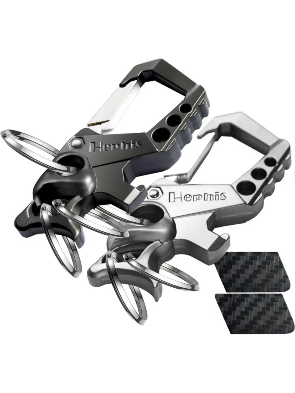 Heavy Duty Skull Keychain Tool | Car Escape, Seat Belt Cutter, Bottle Opener
